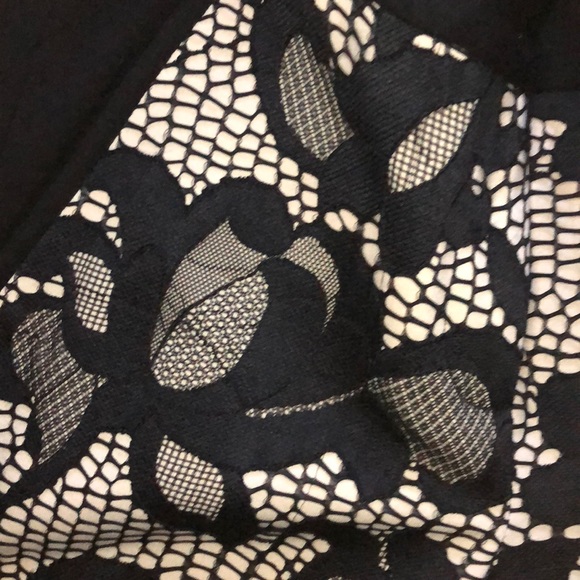 DVF Harmony Abstract Lace Floral Skinny Pants - Picture 3 of 6